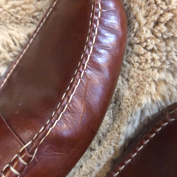 JOHNSTON & MURPHY GIBSON PENNY TAN size 11.5 - Picture 9 of 12